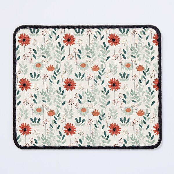 Item preview, Emerald Boho Botanical Floral Pattern designed and sold by PetalandPixal.