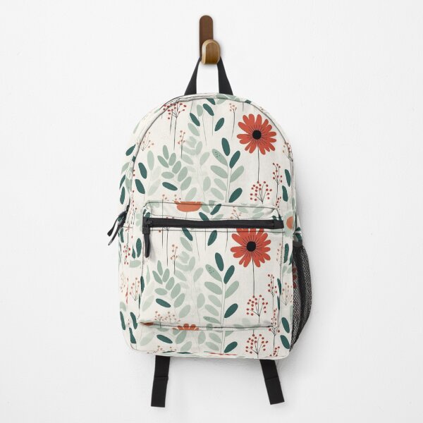 Item preview, Emerald Boho Botanical Floral Pattern designed and sold by PetalandPixal.