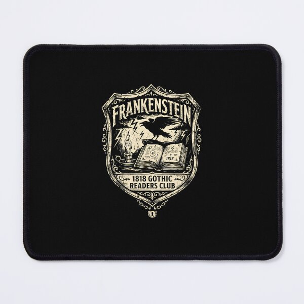 Item preview, Frankenstein 1818 Gothic Readers Club Raven Design designed and sold by Fenay Designs.