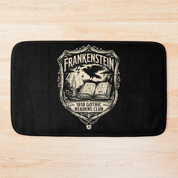 Item preview, Frankenstein 1818 Gothic Readers Club Raven Design designed and sold by Fenay Designs.
