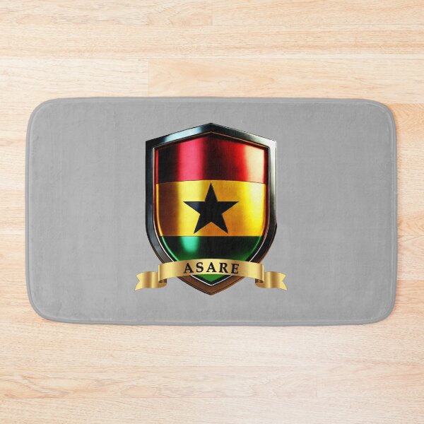 Item preview, Asare Ghana Pride Shield designed and sold by Highlandkings.