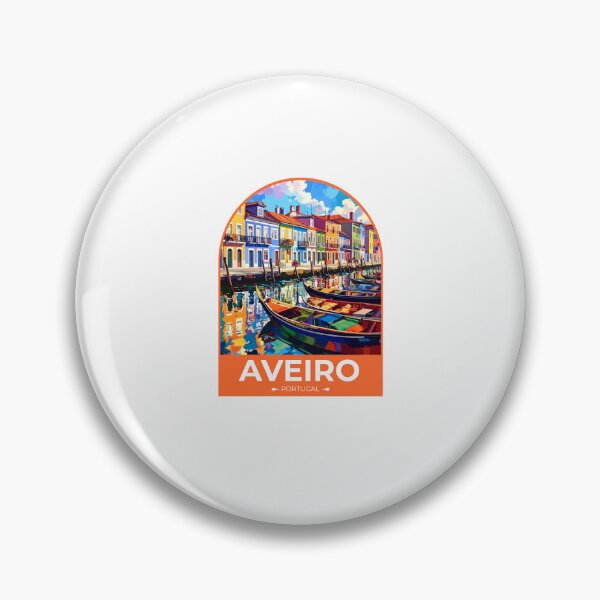 Item preview, Aveiro Portugal Travel Sticker designed and sold by TulipaGraphics.