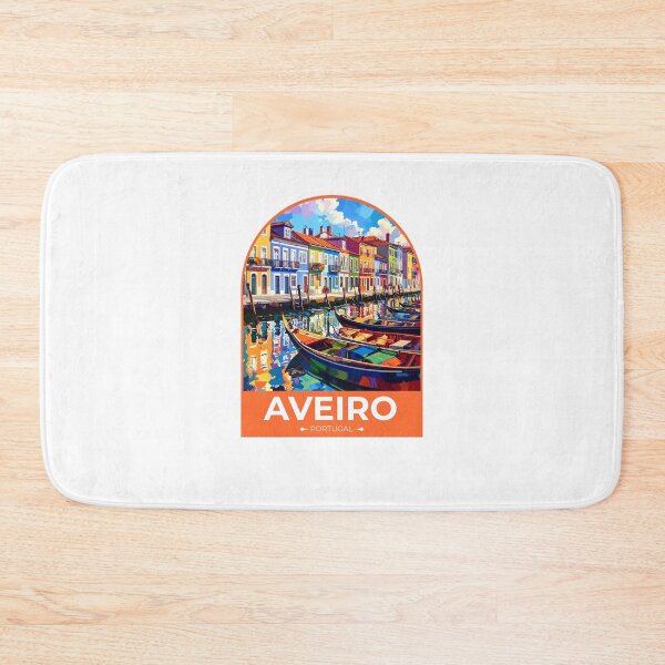 Item preview, Aveiro Portugal Travel Sticker designed and sold by TulipaGraphics.