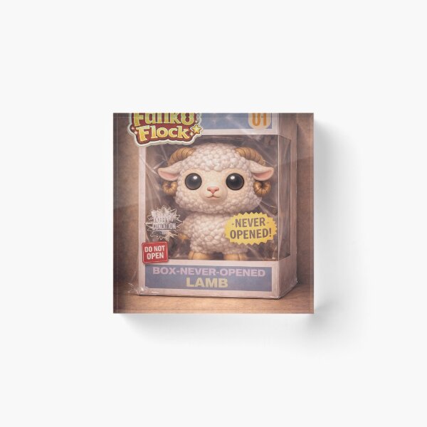 Item preview, Box-Never-Opened Lamb | Funko Flock Parody designed and sold by Thpoar.