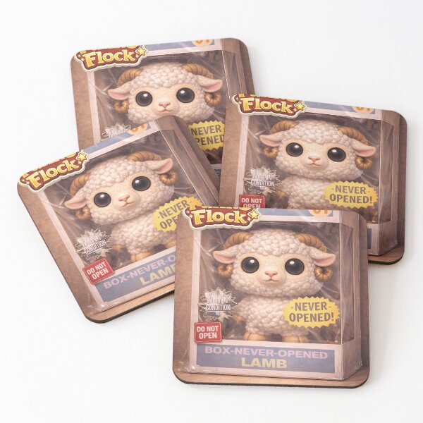Item preview, Box-Never-Opened Lamb | Funko Flock Parody designed and sold by Thpoar.