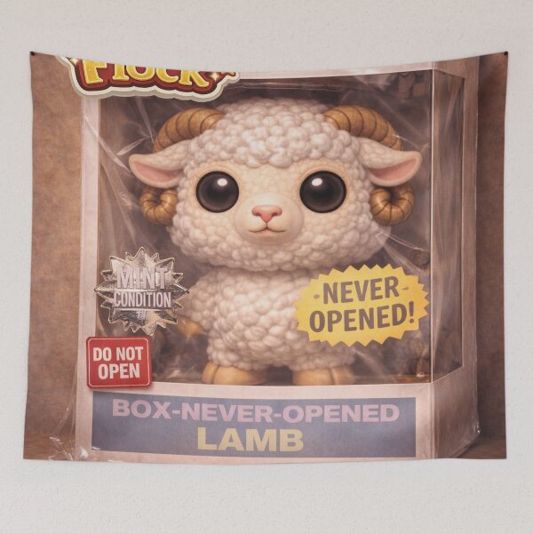 Item preview, Box-Never-Opened Lamb | Funko Flock Parody designed and sold by Thpoar.