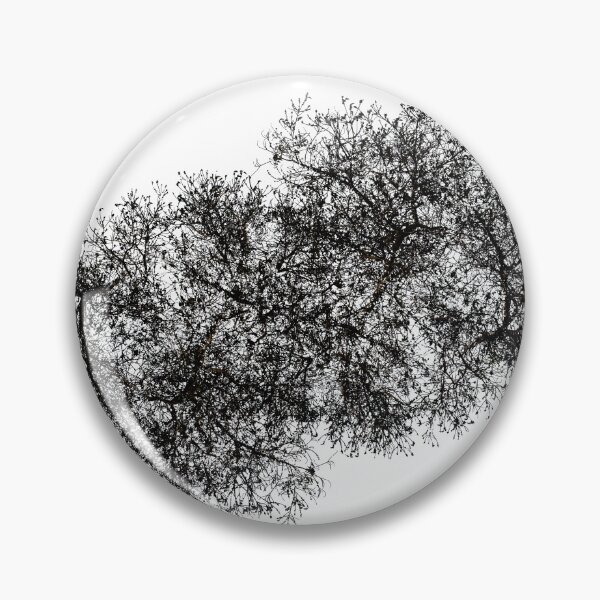 Item preview, A stark, black-and-white style silhouette of intricate tree branches and fine leaves layered against a pure white background. designed and sold by AbulailArt.