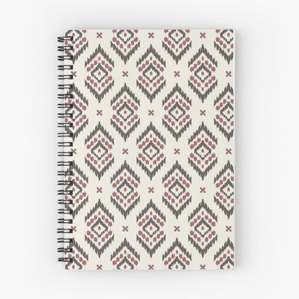 Item preview, Boho Hand drawn Ikat tribal abstract geometric in blue and cream on green designed and sold by EliveraDesigns.