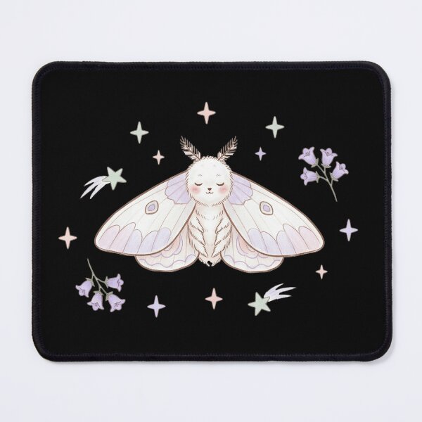 Item preview, Cute Pastel Luna Moth and Stars designed and sold by PastelNightfall.