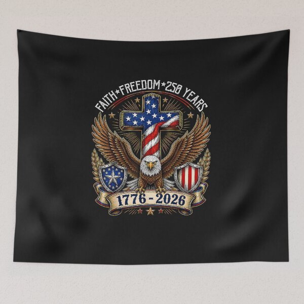 Item preview, 250th Anniversary USA Faith Freedom 4th of July Patriotic designed and sold by FrankIsabel.