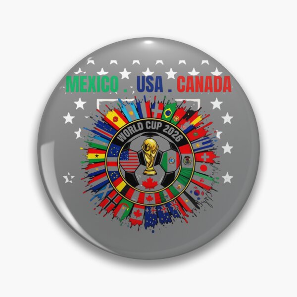 Item preview, Multinational Nations Flags Badge designed and sold by Snowdog-Art.