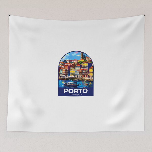 Item preview, Porto Portugal Travel Sticker designed and sold by TulipaGraphics.