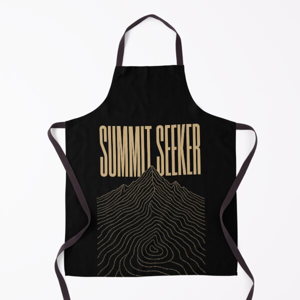 Item preview, Summit Seeker - Gorpcore Topographic Hiking Typography Tee Sticker Mountain Hiker Gift designed and sold by sharifex.
