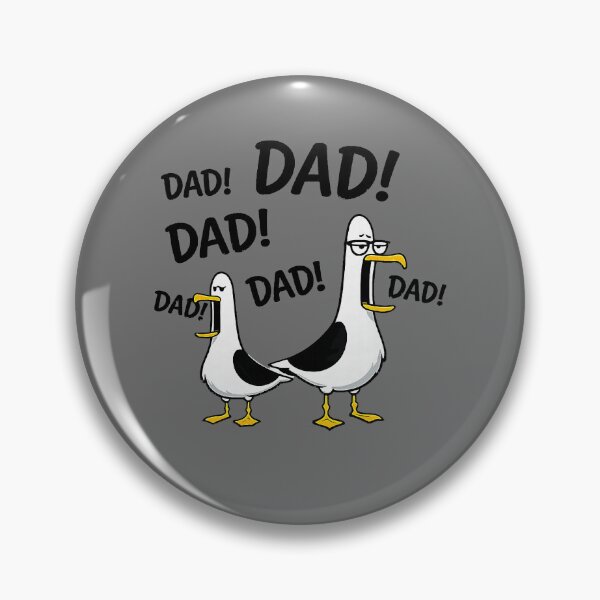 Item preview, Dad Seagull Funny Dad Seagulls Fathers Day Humor Parenting designed and sold by KristineLi.