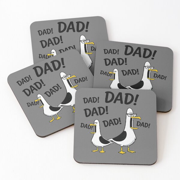 Item preview, Dad Seagull Funny Dad Seagulls Fathers Day Humor Parenting designed and sold by KristineLi.