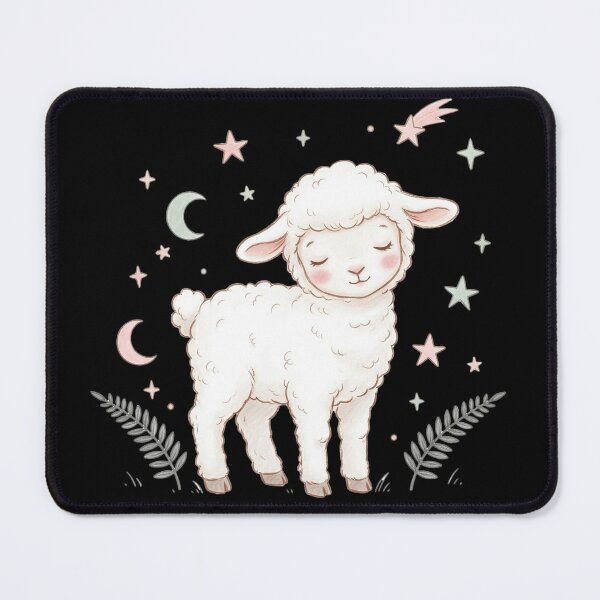 Item preview, Sleepy Baby Lamb in Starlight designed and sold by PastelNightfall.