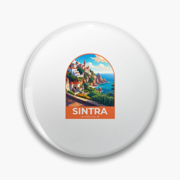 Item preview, Sintra Portugal Travel Sticker designed and sold by TulipaGraphics.