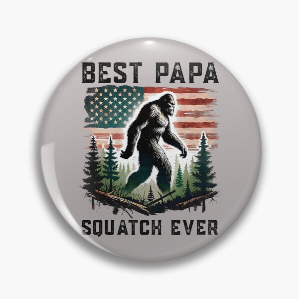 Item preview, Best Papa Squatch Ever Bigfoot Sasquatch daddy Dad Fathers Day designed and sold by FrankIsabel.