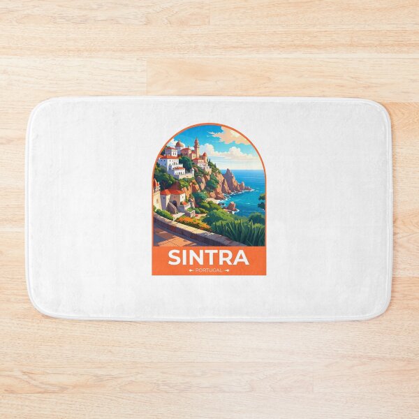 Item preview, Sintra Portugal Travel Sticker designed and sold by TulipaGraphics.