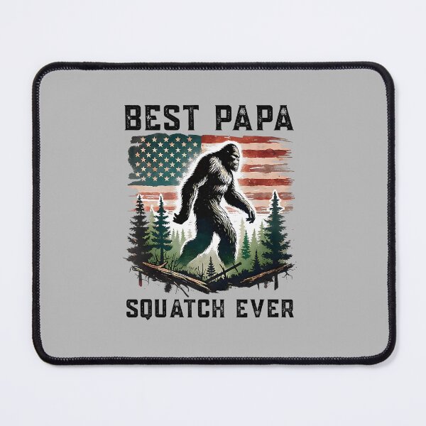 Item preview, Best Papa Squatch Ever Bigfoot Sasquatch daddy Dad Fathers Day designed and sold by FrankIsabel.