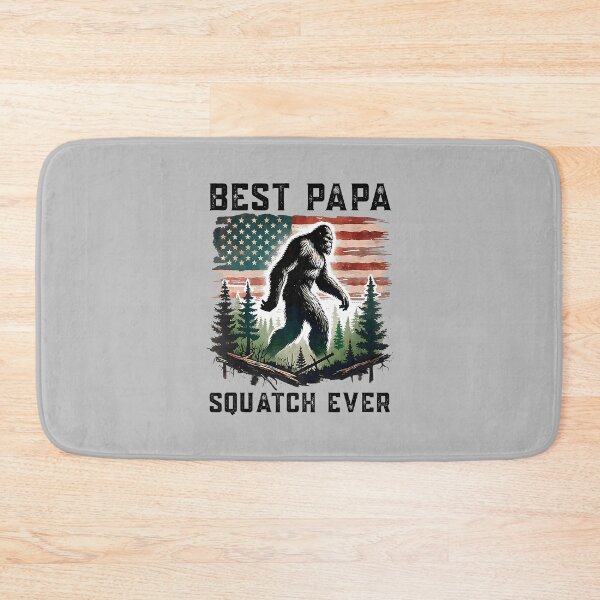 Item preview, Best Papa Squatch Ever Bigfoot Sasquatch daddy Dad Fathers Day designed and sold by FrankIsabel.