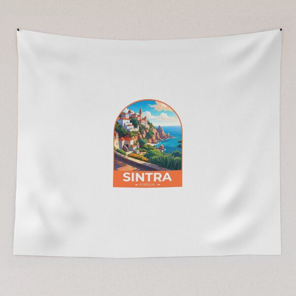 Item preview, Sintra Portugal Travel Sticker designed and sold by TulipaGraphics.