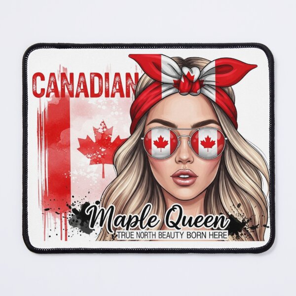 Item preview, Maple Queen Canadian True North Beauty Sunglasses Retro designed and sold by BeatyinChaos.
