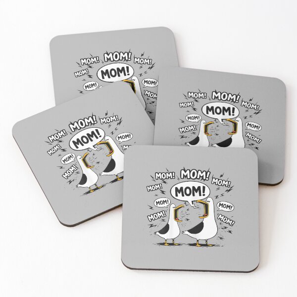 Item preview, Mom Seagull Funny Mama Mother Seagulls Mothers Day Humor T-Shirt designed and sold by ArleneRowe.