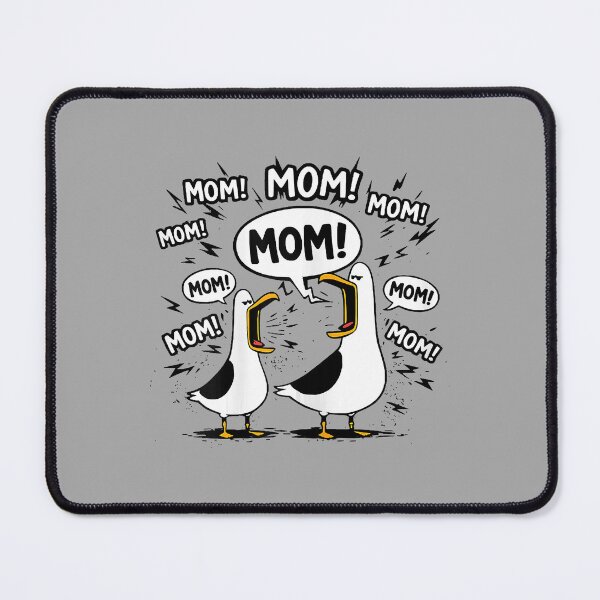 Item preview, Mom Seagull Funny Mama Mother Seagulls Mothers Day Humor T-Shirt designed and sold by ArleneRowe.