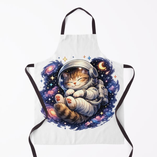 Item preview, Cute Cosmic Cat Astronaut Kawaii Space Cat Art designed and sold by xappy365.