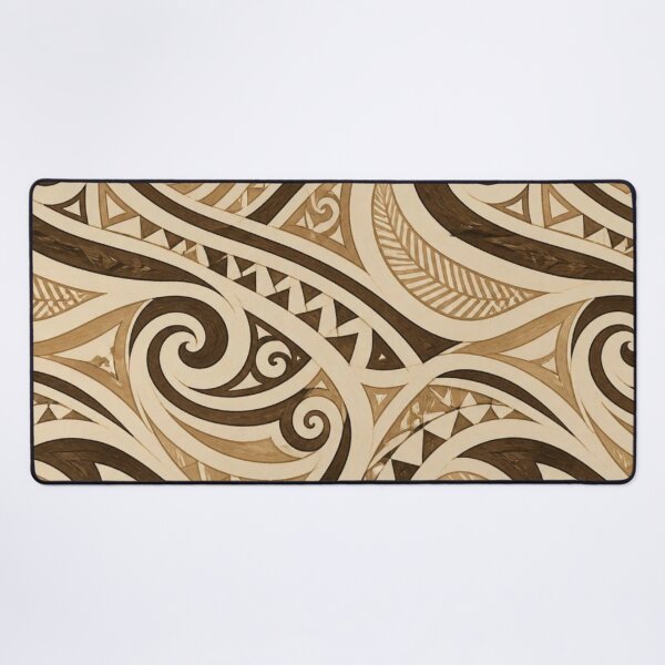 Item preview, New Zealand Māori Paua Pattern Koru Design 897 designed and sold by GrinGalore.