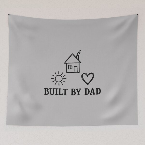 Item preview, Built by Dad Minimal Design – Clean Father Typography designed and sold by FrankIsabel.