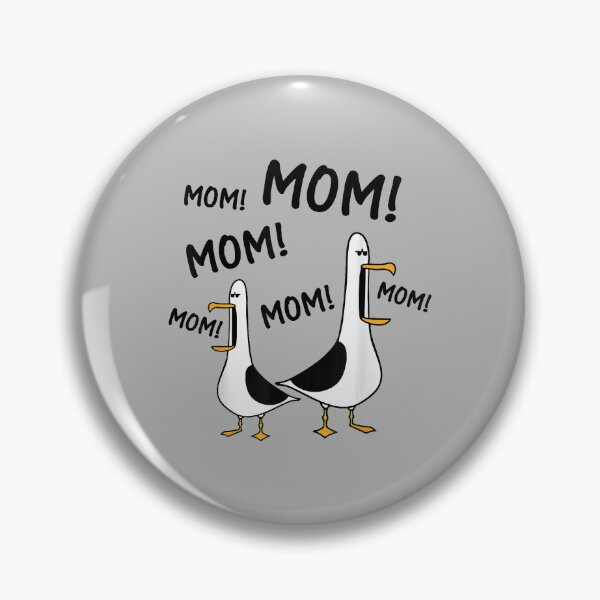 Item preview, Mom Seagull Funny Mama Seagulls Mothers Day Humor T-Shirt_2 designed and sold by ArleneRowe.