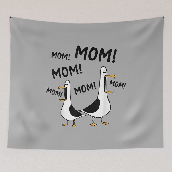 Item preview, Mom Seagull Funny Mama Seagulls Mothers Day Humor T-Shirt_2 designed and sold by ArleneRowe.