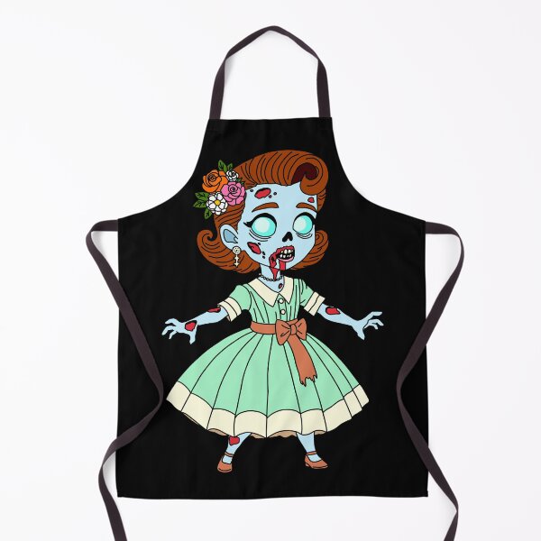 Item preview, Chica zombi de los años 50 designed and sold by HRSCreates.