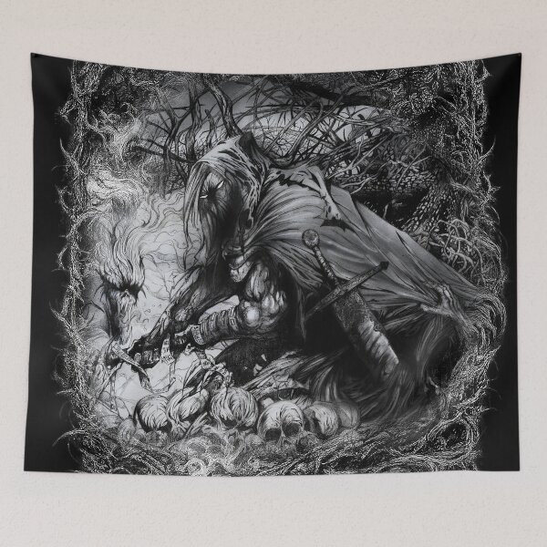 Artikelvorschau, Dark-Fantasy-Kunst der 80er Jahre entworfen und verkauft von Saint Arts Studio.