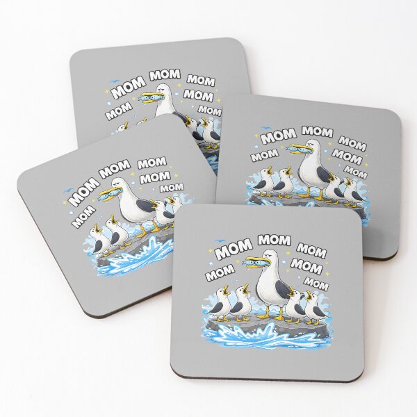 Item preview, Mom Seagull Funny Mama Seagulls Mothers Day Humor T-Shirt designed and sold by ArleneRowe.