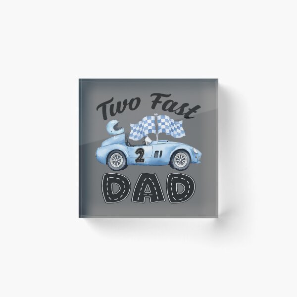 Item preview, Two Fast Dad of The Birthday Boy Racing Car Party designed and sold by KristineLi.