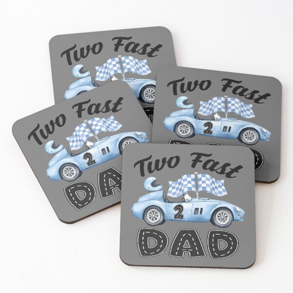 Item preview, Two Fast Dad of The Birthday Boy Racing Car Party designed and sold by KristineLi.