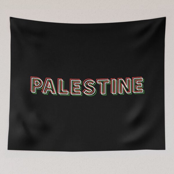 Item preview, PALESTINE GLITCH TEXT designed and sold by qalback.
