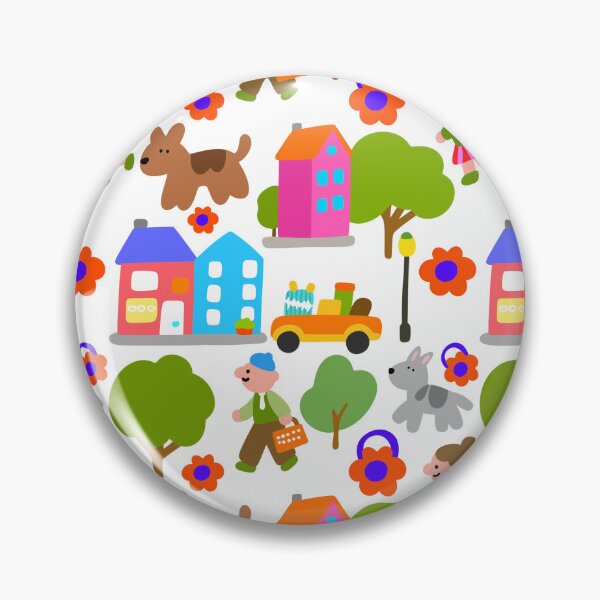 Item preview, Miniature City Adventures Seamless  designed and sold by KJackArtwork.