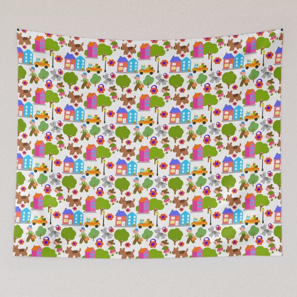 Item preview, Miniature City Adventures Seamless  designed and sold by KJackArtwork.