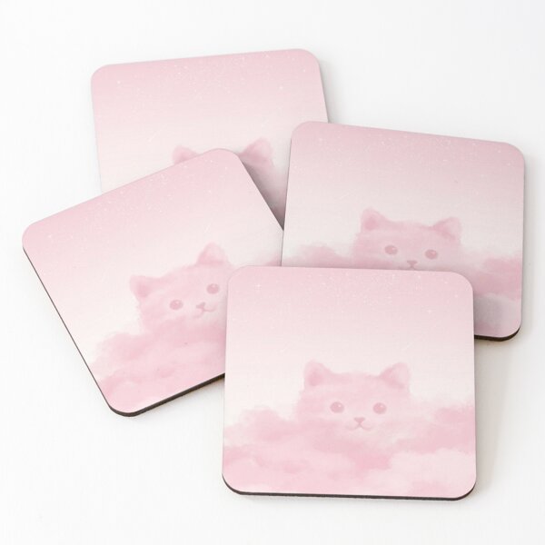 Item preview, Whimsical Pastel Cat Cloud designed and sold by PastelWaters.