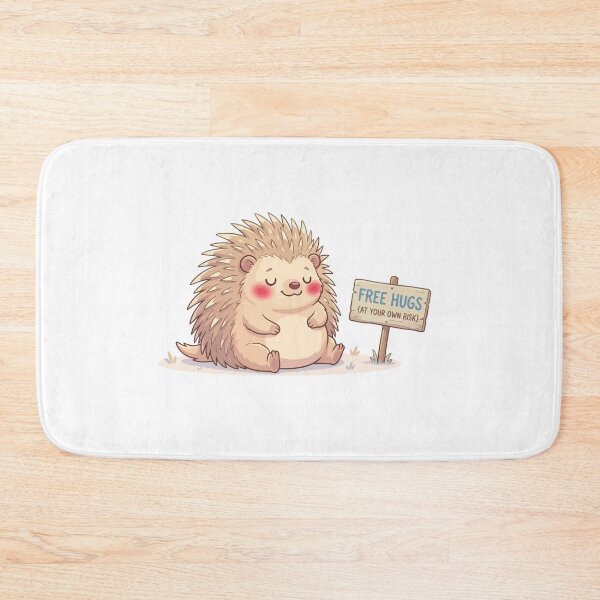 Item preview, The Ouch Potato Funny Cute Porcupine Free Hugs designed and sold by Petzzz.