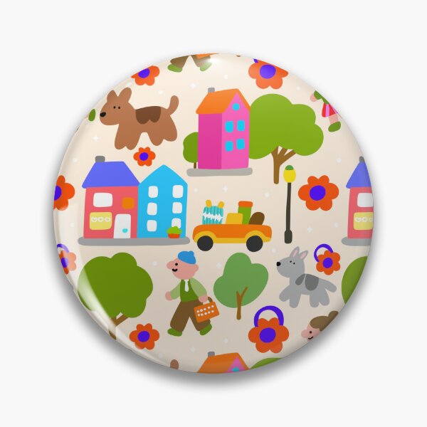 Item preview, Miniature City Adventures Seamless  designed and sold by KJackArtwork.
