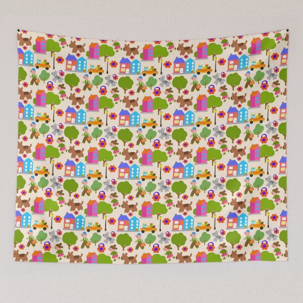 Item preview, Miniature City Adventures Seamless  designed and sold by KJackArtwork.