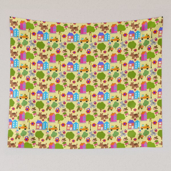 Item preview, Miniature City Adventures Seamless  designed and sold by KJackArtwork.