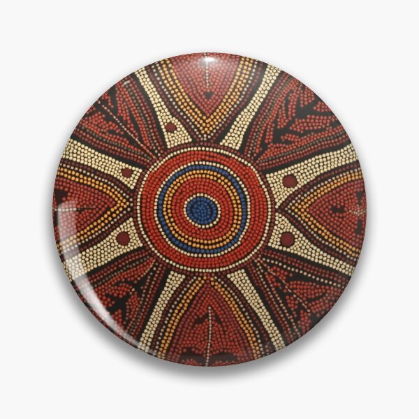 Item preview, Aboriginal Inspired Dot Art - Abstract Tribal Pattern designed and sold by GrinGalore.