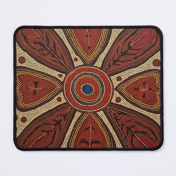 Item preview, Aboriginal Inspired Dot Art - Abstract Tribal Pattern designed and sold by GrinGalore.