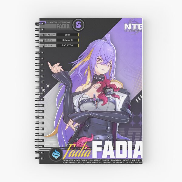 Item preview, Fadia Neverness to Everness (NTE) designed and sold by AnimeHentaiArt.